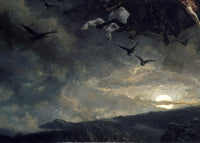De wilde jacht van Odin, Peter Nicolai Arbo, detail