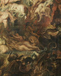 De val der verdoemden, Peter Paul Rubens, detail