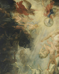 De val der verdoemden, Peter Paul Rubens, detail