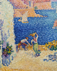 Capo di Noli, Paul Signac, detail