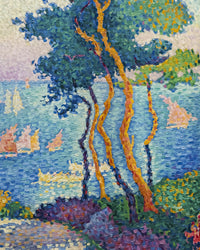 Capo di Noli, Paul Signac, detail