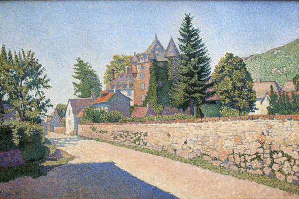 Kasteel van Comblat, Paul Signac, kunstdruk van willem.