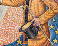 Portret van Félix Fénéon, Paul Signac, detail
