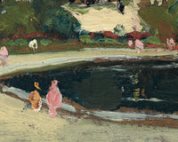 Jardin du Luxembourg, stormachtige lucht - Luxembourg Gardens, Stormy Sky - detail
