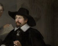De anatomische les van Dr. Nicolaes Tulp, Rembrandt van Rijn, detail