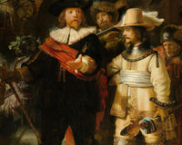 De Nachtwacht, Rembrandt van Rijn, detail