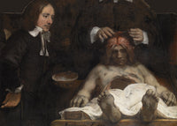 De anatomische les van Dr. Jan Deyman, Rembrandt van Rijn, kunstdruk van willem.
