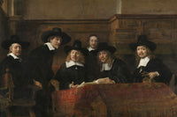 De Staalmeesters, Rembrandt van Rijn, kunstdruk van willem.