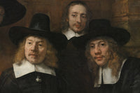 De Staalmeesters, Rembrandt van Rijn, detail