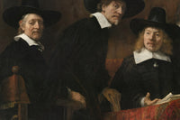 De Staalmeesters, Rembrandt van Rijn, detail