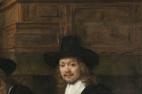 De Staalmeesters, Rembrandt van Rijn, detail