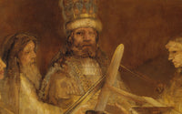 De samenzwering van de Bataven onder Claudius Civilis, Rembrandt van Rijn, detail