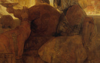 De samenzwering van de Bataven onder Claudius Civilis, Rembrandt van Rijn, detail