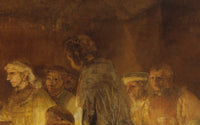 De samenzwering van de Bataven onder Claudius Civilis, Rembrandt van Rijn, detail