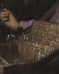 De brillenverkoper, Rembrandt van Rijn, detail
