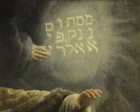 Het feestmaal van Belsazar, Rembrandt van Rijn, detail
