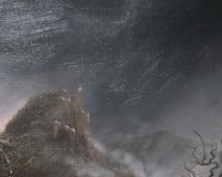 Sneeuwbui, Thomas Cole, detail