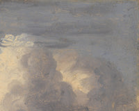 Wolkenstudie, Thomas Cole, detail
