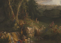 De hof van Eden, Thomas Cole, detail