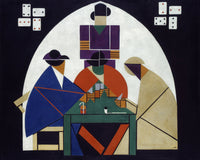 De kaartspelers, Theo van Doesburg, kunstdruk van willem.