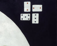 De kaartspelers, Theo van Doesburg, detail