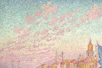 Port of Saint-Tropez, Paul Signac, detail