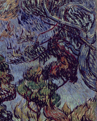 Het hospitaal van Saint-Rémy, Vincent van Gogh, detail