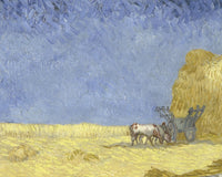 De siësta (naar Millet), Vincent van Gogh, detail