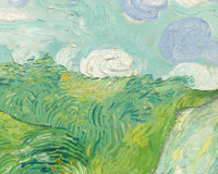 Groene korenvelden, Auvers, Vincent van Gogh, detail