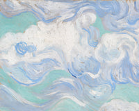 Korenveld met cipressen, Vincent van Gogh, detail