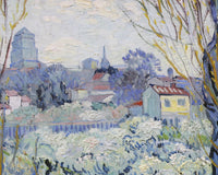 Zicht op Arles, Vincent van Gogh, detail