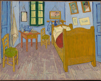 De slaapkamer, Vincent van Gogh, kunstdruk van willem.