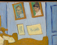 De slaapkamer, Vincent van Gogh, detail