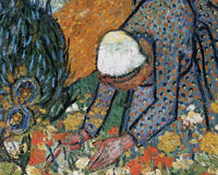 Herinnering aan de tuin in Etten, Vincent van Gogh, detail
