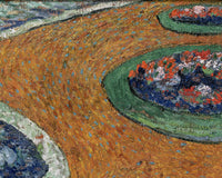 Herinnering aan de tuin in Etten, Vincent van Gogh, detail