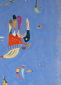 Hemelsblauw, Wassily Kandinsky, detail