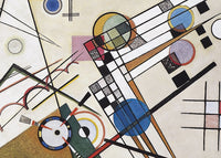 Compositie VIII, Wassily Kandinsky, detail