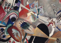 In het grijs, Wassily Kandinsky, detail