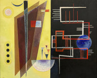 Innerlijk verbond, Wassily Kandinsky, kunstdruk van willem.