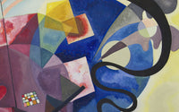 Geel-rood-blauw, Wassily Kandinsky, detail