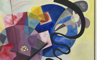 Geel-rood-blauw, Wassily Kandinsky, detail