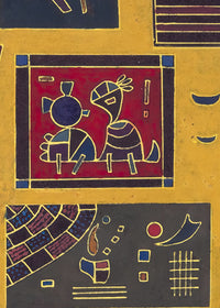 Een conglomeraat, Wassily Kandinsky, detail