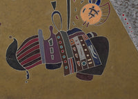 De kleine rode cirkel, Wassily Kandinsky, detail