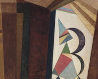 Ontwikkeling in bruin, Wassily Kandinsky, detail