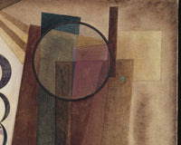 Ontwikkeling in bruin, Wassily Kandinsky, detail