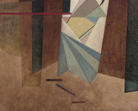 Ontwikkeling in bruin, Wassily Kandinsky, detail