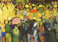 De Ludwigskirche in München, Wassily Kandinsky, detail