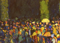 De Ludwigskirche in München, Wassily Kandinsky, detail