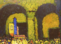 De Ludwigskirche in München, Wassily Kandinsky, detail