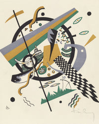 Kleine werelden IV, Wassily Kandinsky, kunstdruk van willem.